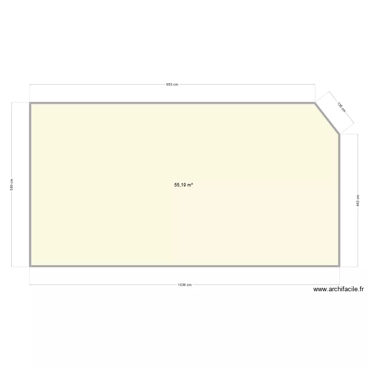 BOXS 4-5-6-7-8-9 SANS CLOISONS. Plan de 
