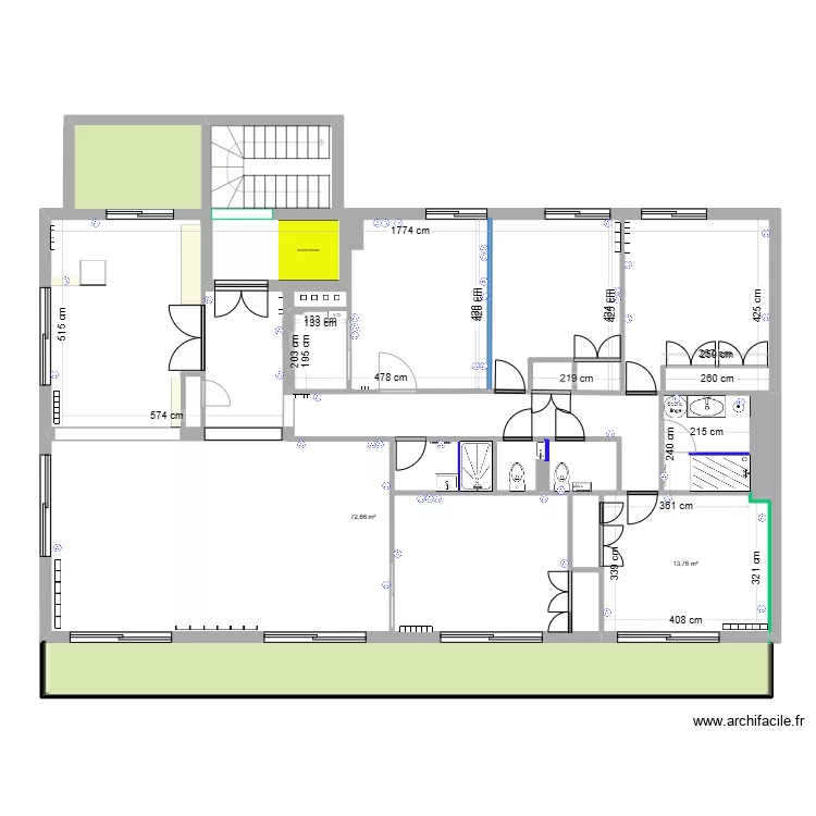 Appartement Enghien Mora &eacute;lectricit&eacute;. Plan de 