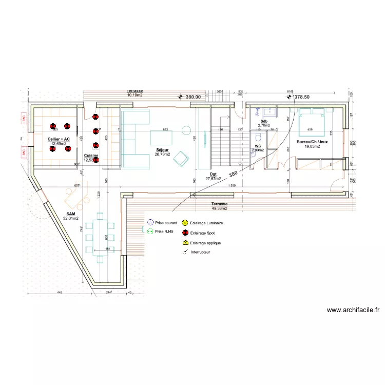 Plan Électrique Cesar Rdc. Plan de Plan Électrique Cesar Rdc. Plan de