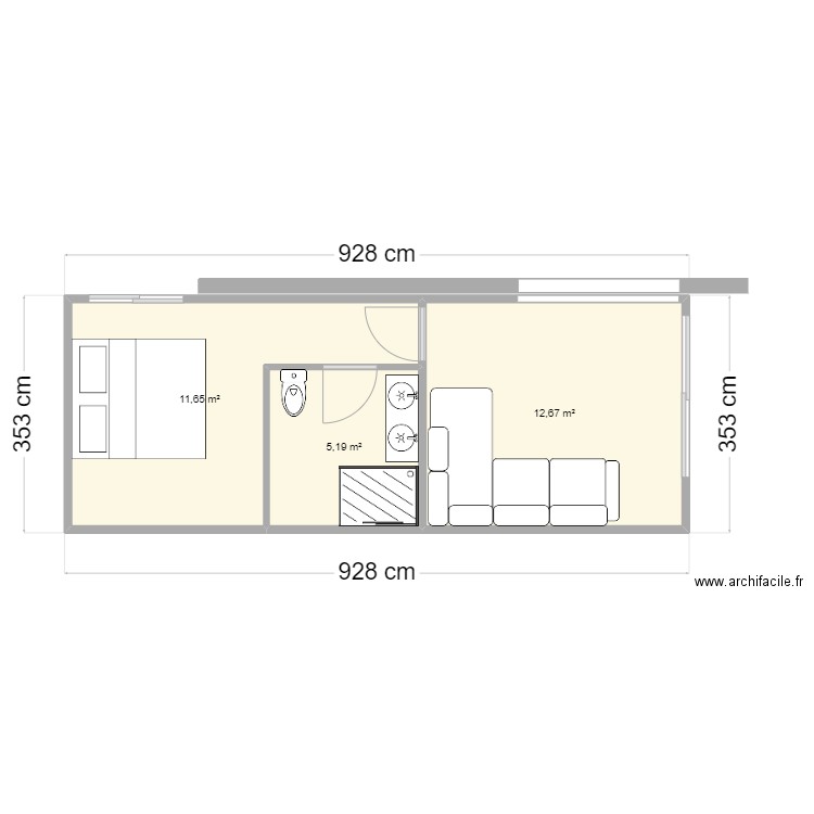 EXTENTION FRAISSANGE. Plan de 0 pièce et 0 m2