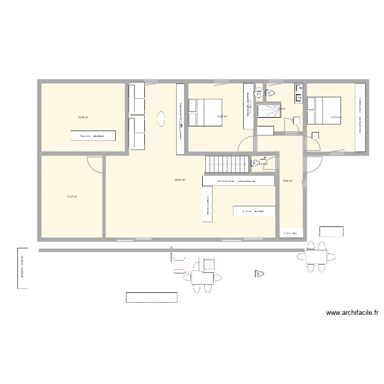 a revoir. Plan de 0 pièce et 0 m2