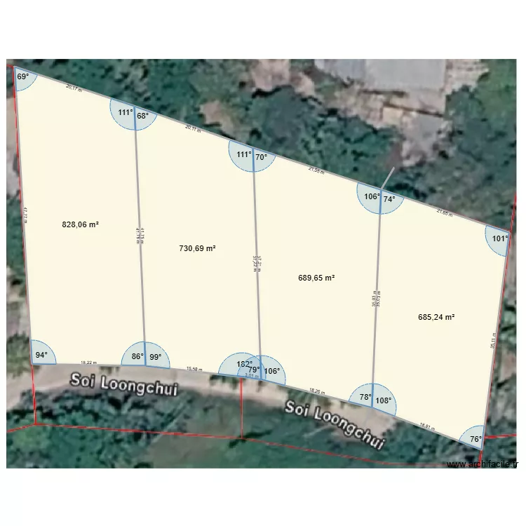 KRAMIAN 3. Plan de 4  et 2934 m²
