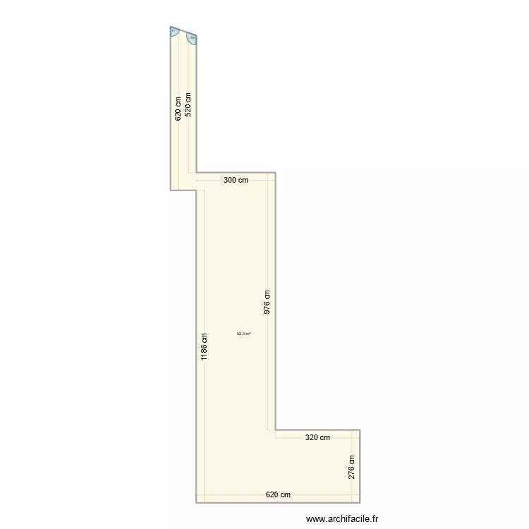 Terrasse cote Stade. Plan de Terrasse cote Stade. Plan de