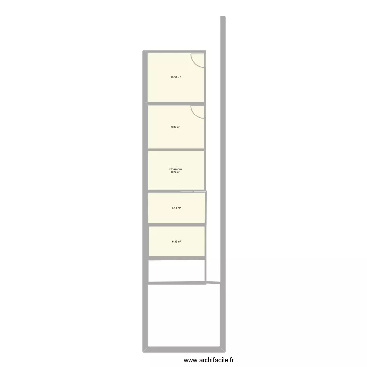 maison extension. Plan de 