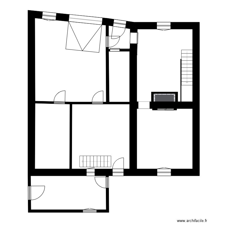 RAULIN treveray. Plan de 19 pièces et 329 m2