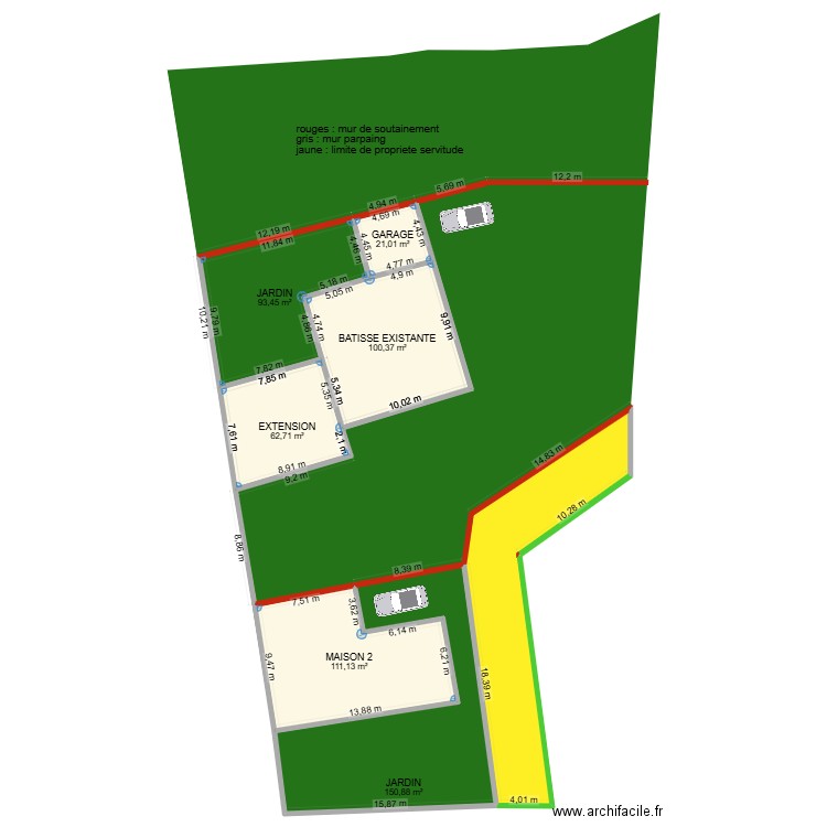 MAISON BORGO nEW. Plan de 7 pièces et 673 m2