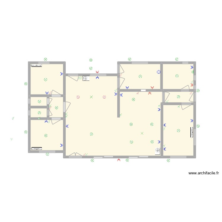 Maison Famille. Plan de 0 pièce et 0 m2 Maison Famille. Plan de 0 pièce et 0 m2