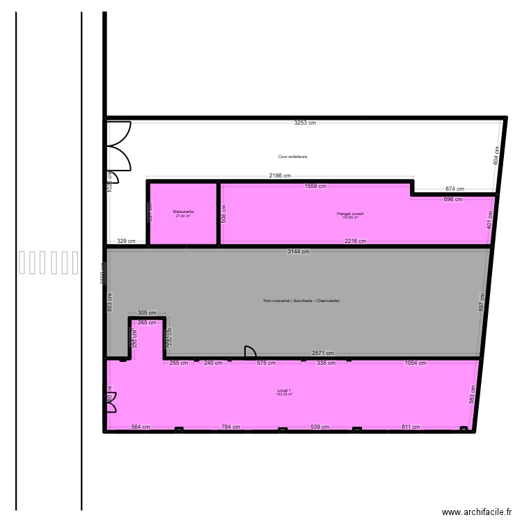 94 Ormesson 1 existant jordan. Plan de 14 pièces et 769 m2