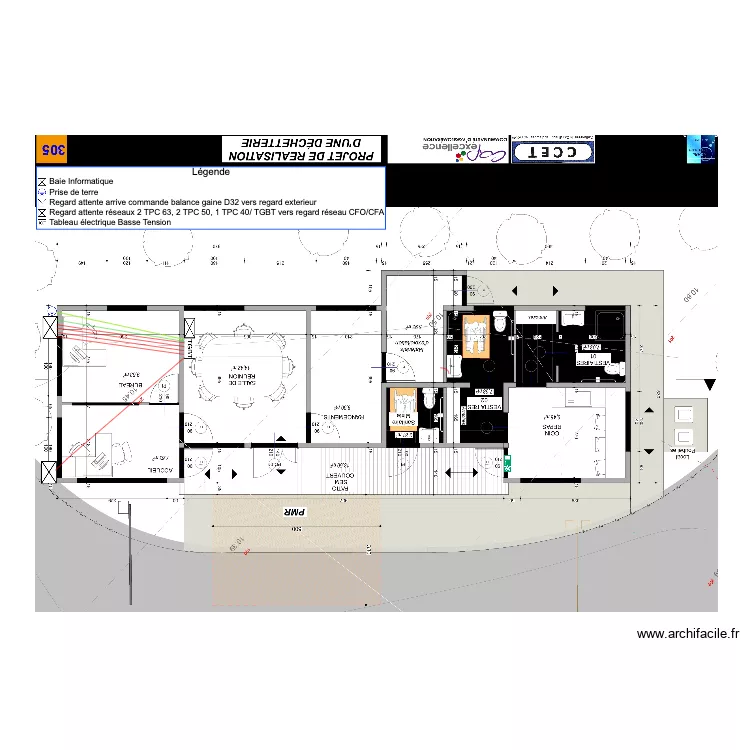 DECHETTERIE CAP EXCELLENCE RESEAU MODIF. Plan de 
