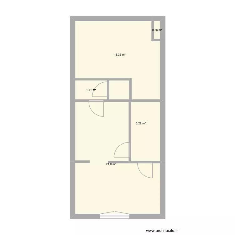 TPT 123. Plan de 5 et 46 m² TPT 123. Plan de 5 et 46 m²