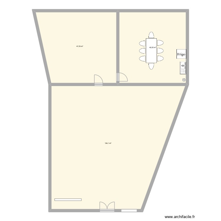 MAGASIN. Plan de 0 pièce et 0 m2