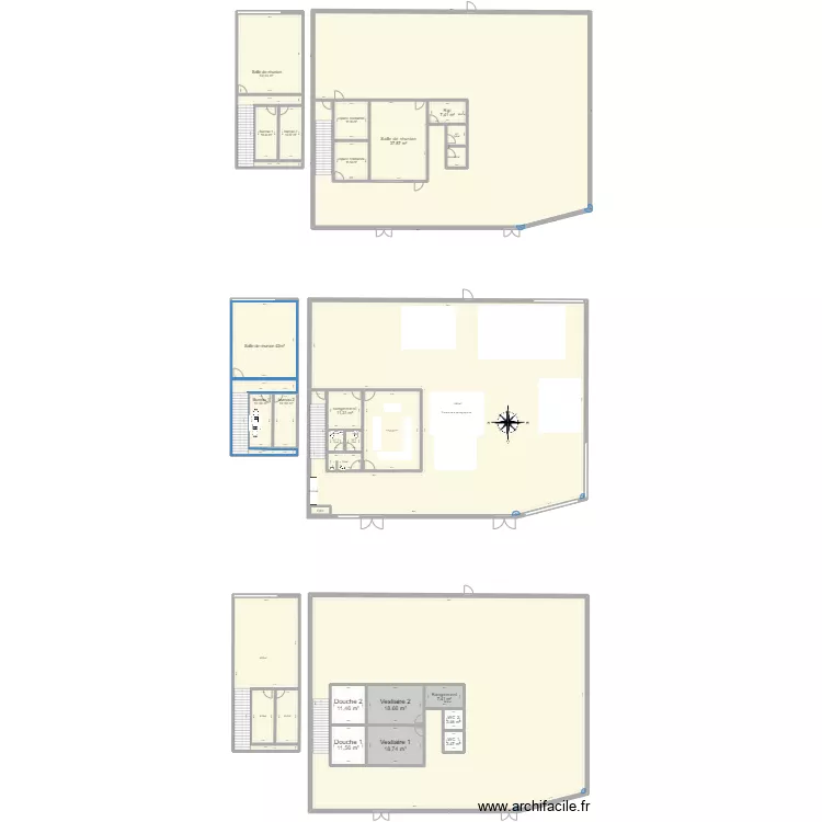 academie AURA. Plan de 