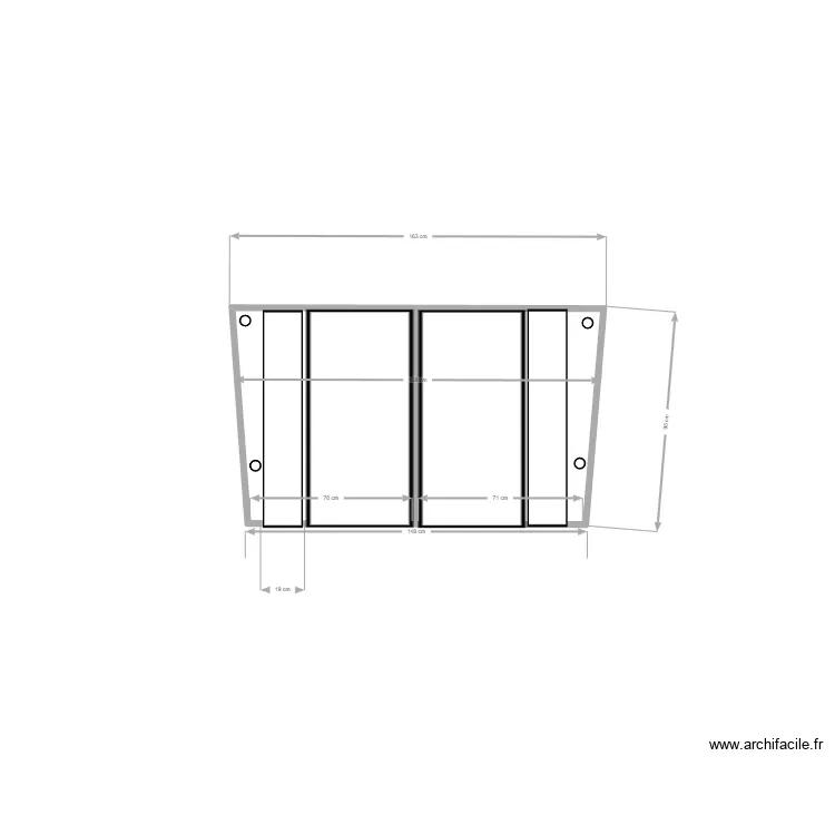 projet rangement t3. Plan de 