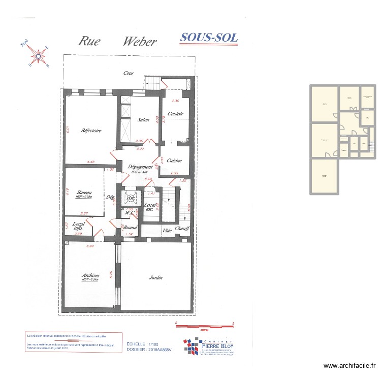 HP Rothschild. Plan de 0 pièce et 0 m2