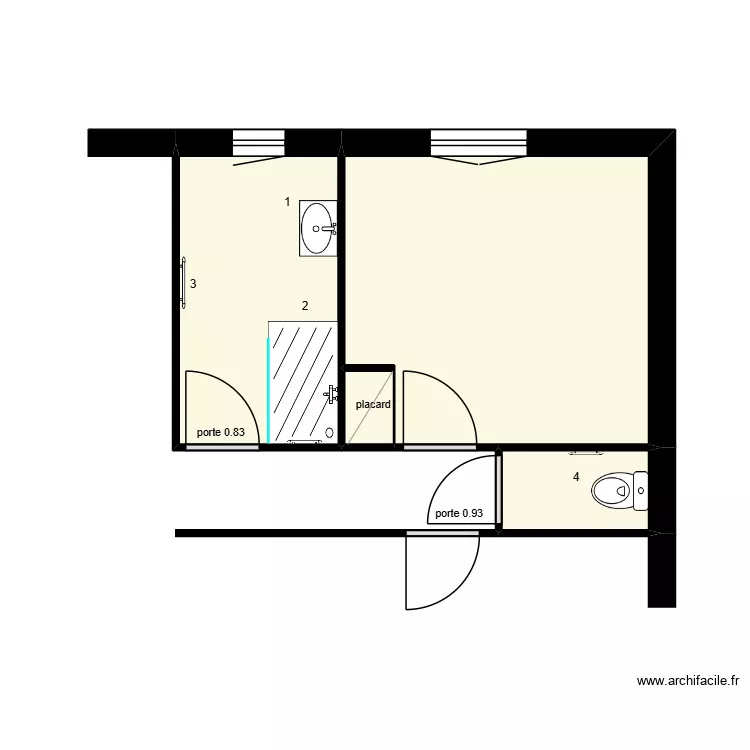 Bourreau Orbigny Projet 2. Plan de 