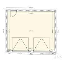 42 Ave de la Corbillière  - Vue en plan du garage