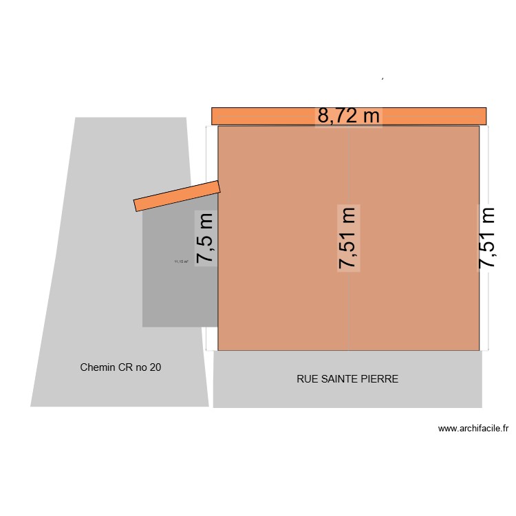 DPM3 AKRAD. Plan de 0 pièce et 0 m2