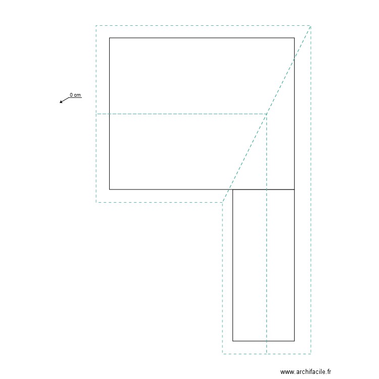 MAISON DE VACANCES Toiture en tranparence. Plan de 0 pièce et 0 m2