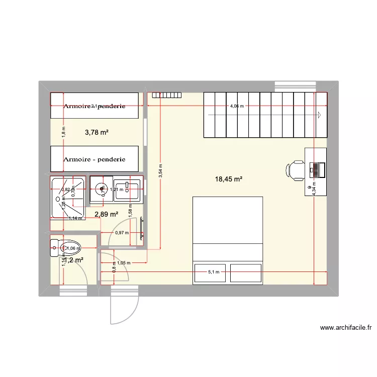 Plan de Marine définitif Atelier. Plan de 4 et 26 m² Plan de Marine définitif Atelier. Plan de 4 et 26 m²