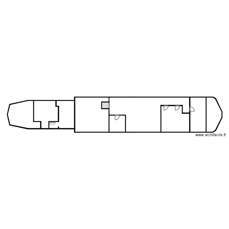 TOUMAI 04. Plan de 10 pièces et 124 m2