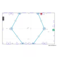 Salle en Etoile ARDRES echelle