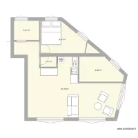 Plan Appartement V2