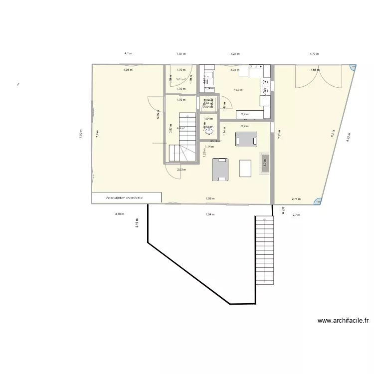RCH ST ARCONS aménagement MAI 2025. Plan de RCH ST ARCONS aménagement MAI 2025. Plan de