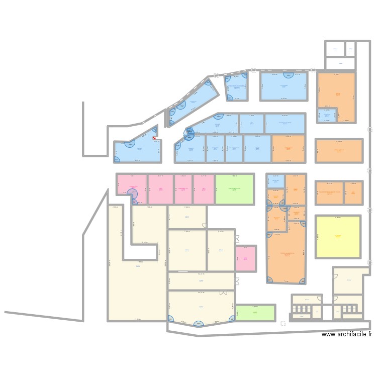 VSI 2025 - VF. Plan de 53 pièces et 1580 m2