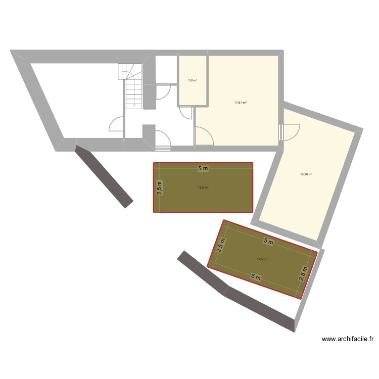 Cabinet actualis&eacute;. Plan de 0 pièce et 0 m2