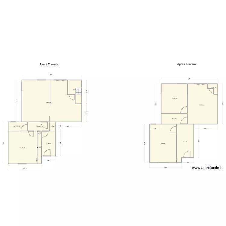 Plan RDC 3D. Plan de 14 pièces et 122 m²
