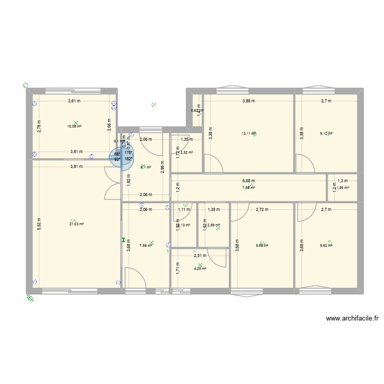 plan basique. Plan de 0 pièce et 0 m2
