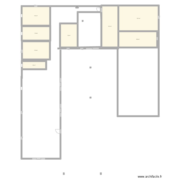 Maison. Plan de 0 pièce et 0 m2