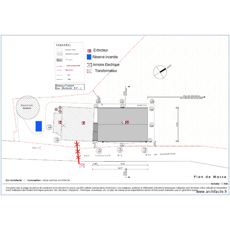 Plan Sécurité ICPE E Porcs du Plateau. Plan de 0 pièce et 0 m2