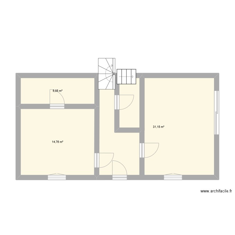 MAISON ALLY. Plan de 0 pièce et 0 m2