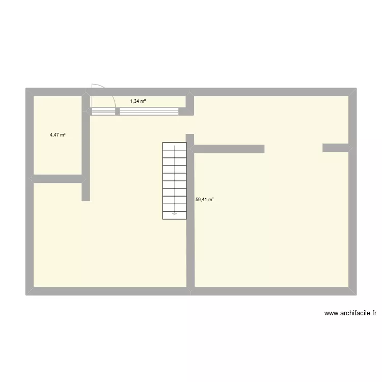 MAISON. Plan de 