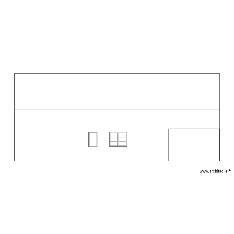 facade_cours. Plan de 0 pièce et 0 m2