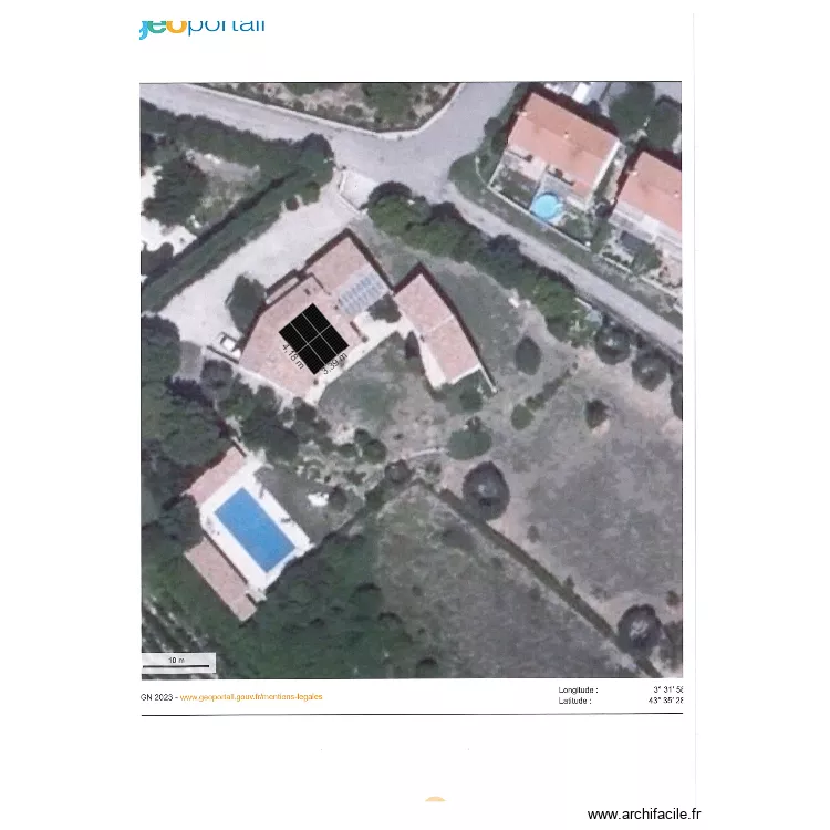 CHARBONNEL - DP5. Plan de 