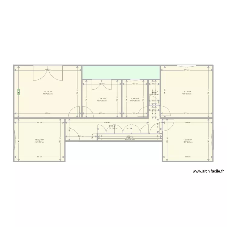 FONCIA 89 MONTJOVIS 6E. Plan de 