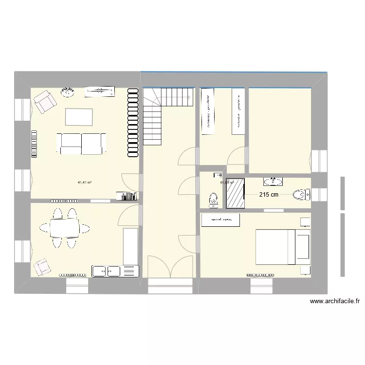  bis apezarena . Plan de 