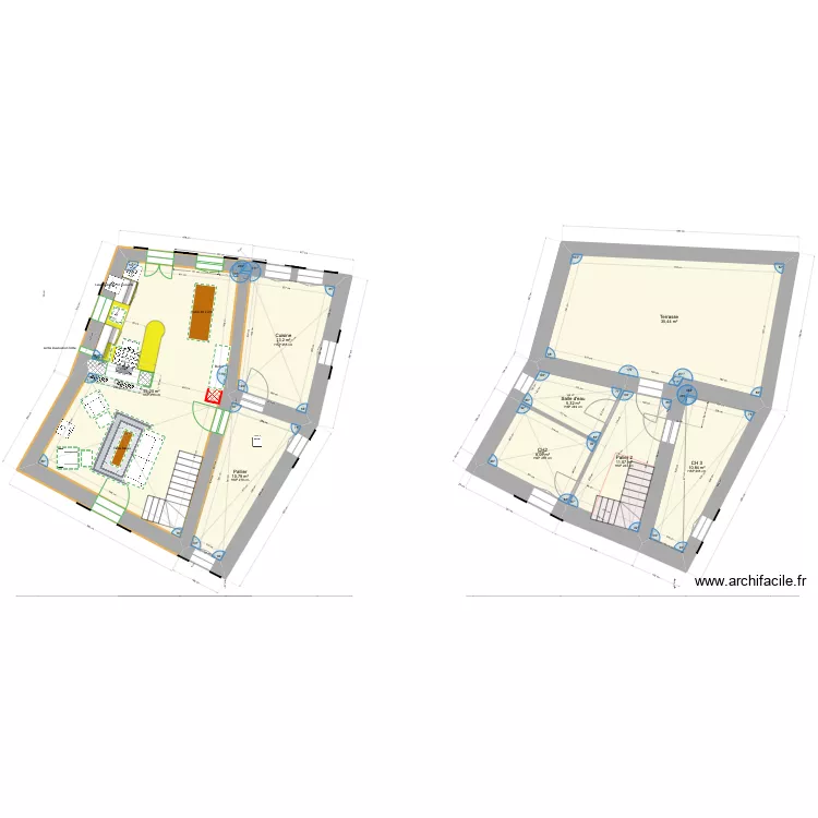 ZZ_plan_projet Cuisine_Rivi&egrave;res. Plan de 