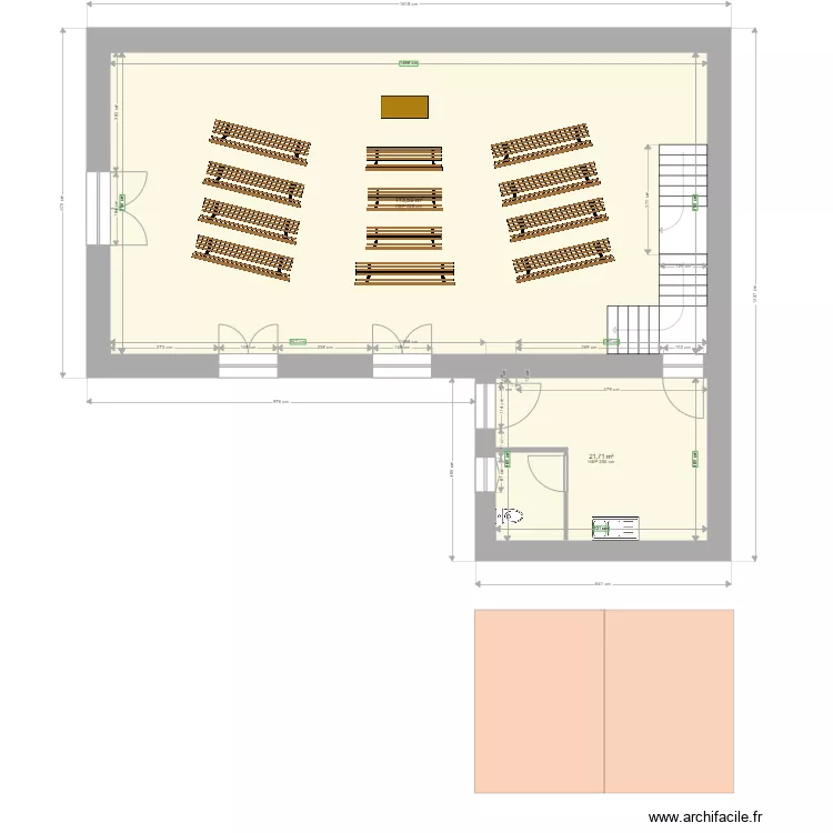 temple banc  RDC mouries escal sacris19.2.25. Plan de 