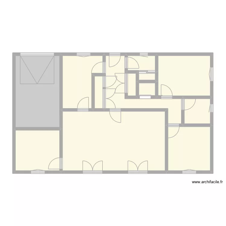 MOUREAU - CLEON. Plan de 13  et 102 m²