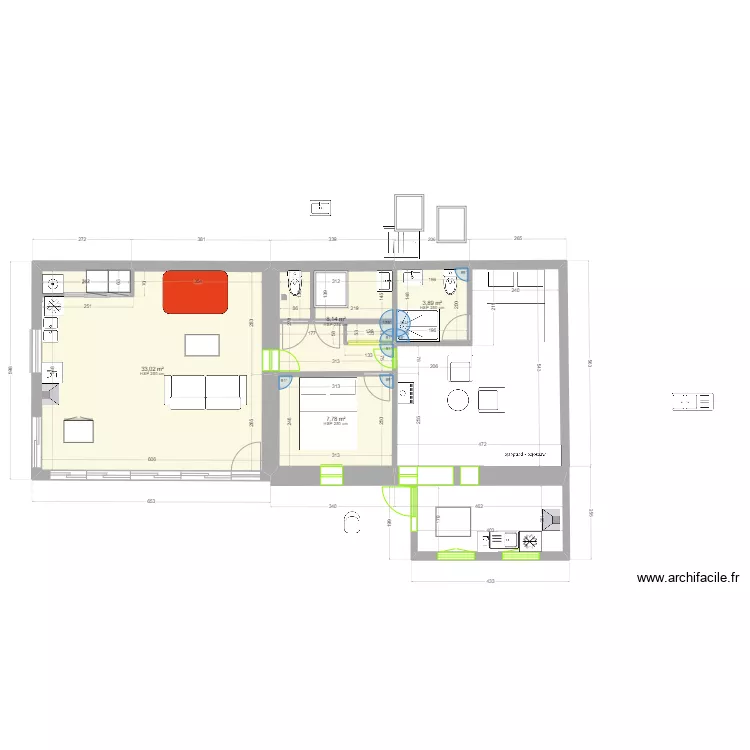 TREVOES P1 valternative v240615. Plan de TREVOES P1 valternative v240615. Plan de
