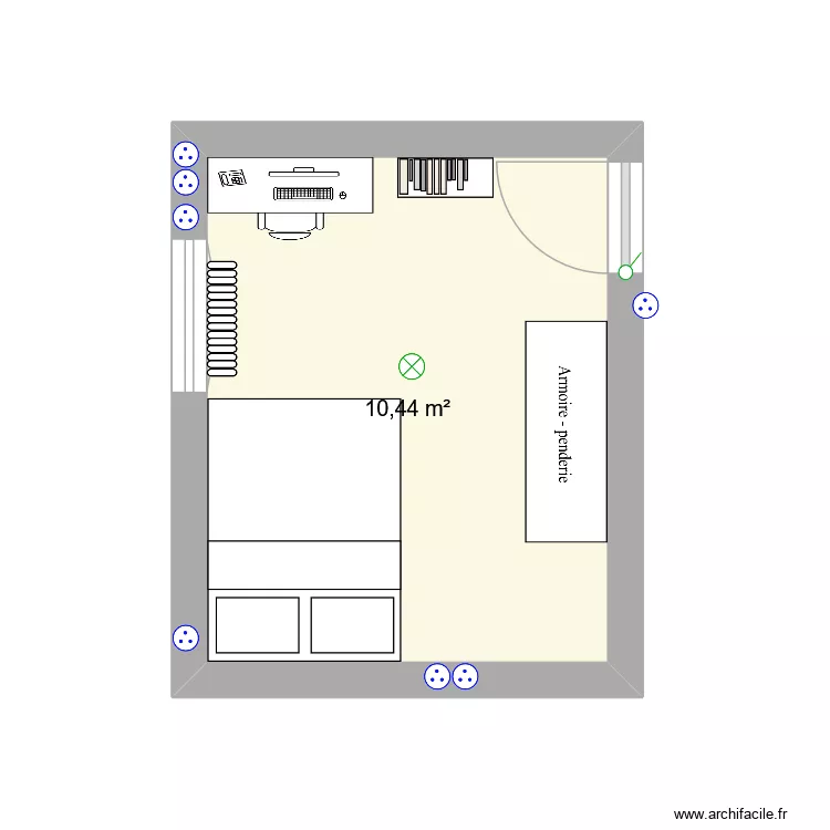 LOUISON. Plan de 1 et 10 m² LOUISON. Plan de 1 et 10 m²