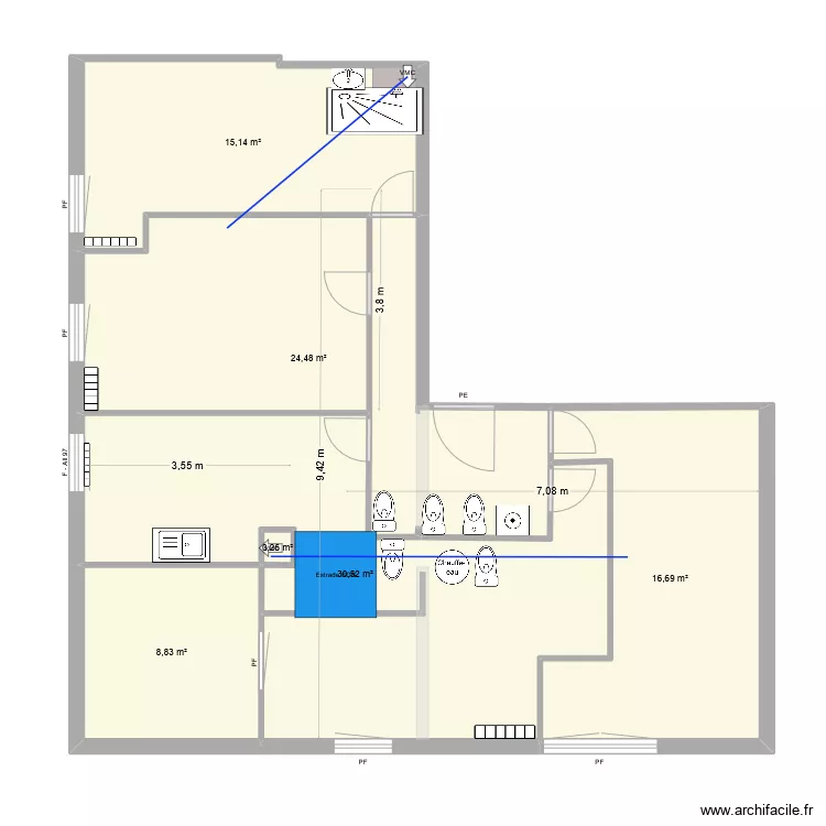 AL E7 5STUDIOS. Plan de AL E7 5STUDIOS. Plan de