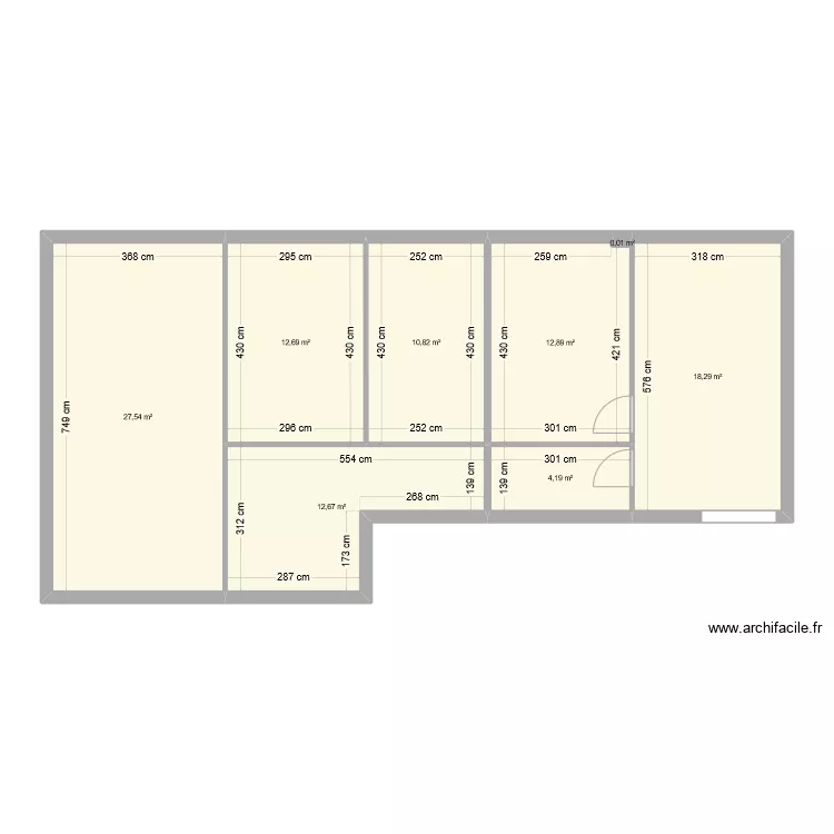 Projet bureau Dynamique environement. Plan de 
