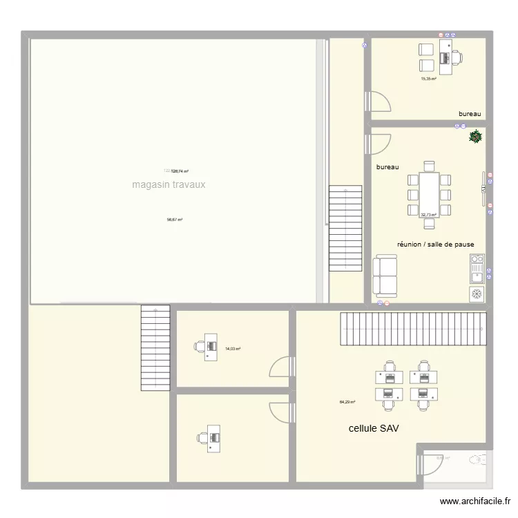 conflans travaux / sav 4. Plan de 13 Pièces et 750 m² conflans travaux / sav 4. Plan de 13 Pièces et 750 m²