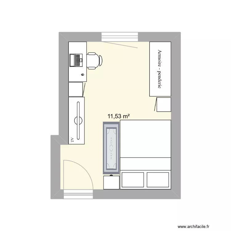 ch lya. Plan de 1 et 12 m² ch lya. Plan de 1 et 12 m²