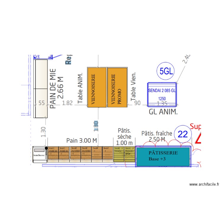 Vinay. Plan de 0 pièce et 0 m2