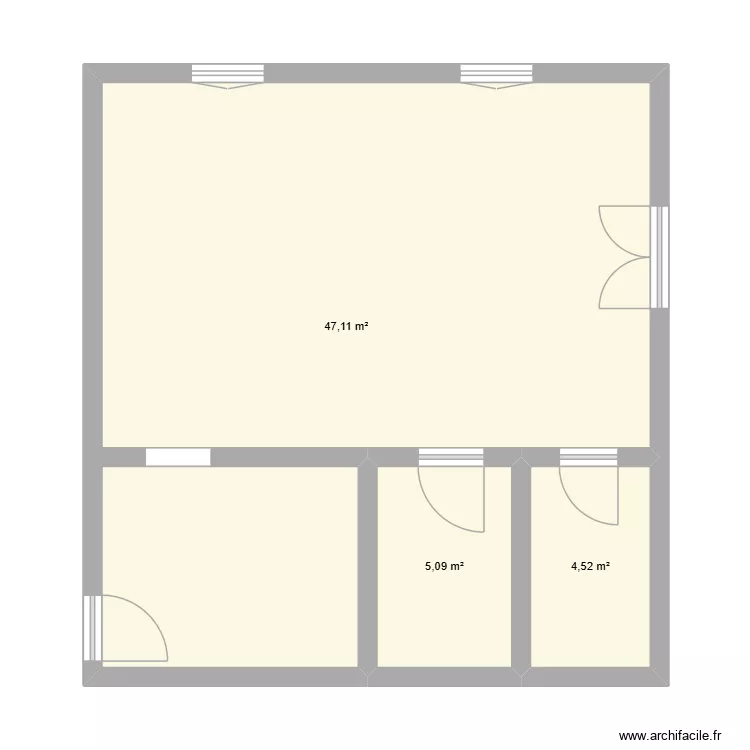 club housse. Plan de 